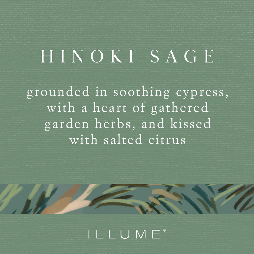 Illume Hinoki Sage Candles - various sizes