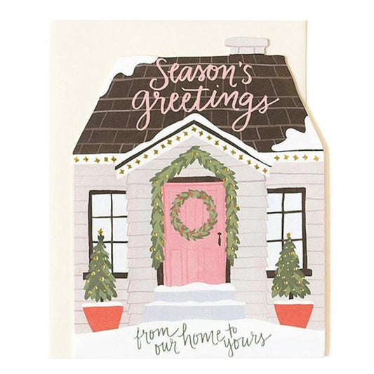 Holiday House Cutout Xmas Station - Front and Company: Gifts