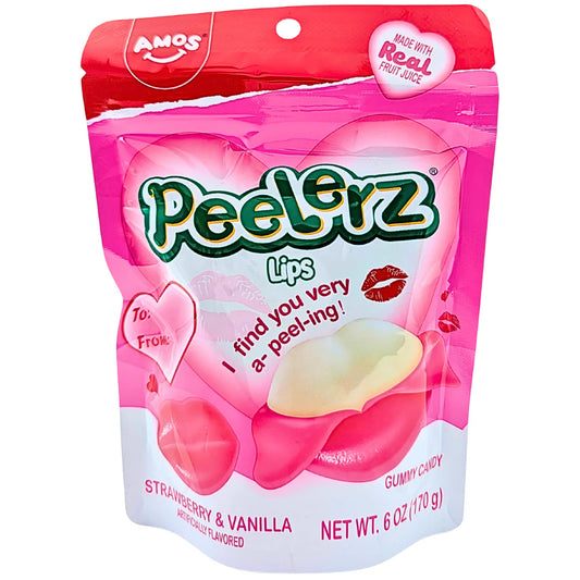 Amos Peelerz Lips Gummy 6oz