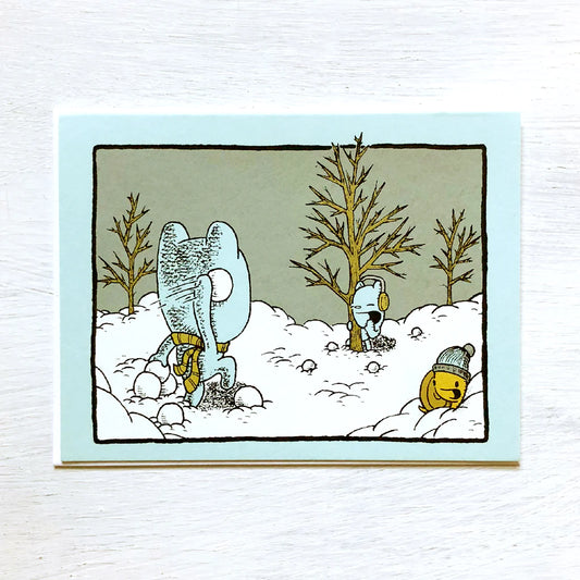 Snowball Fight Holiday