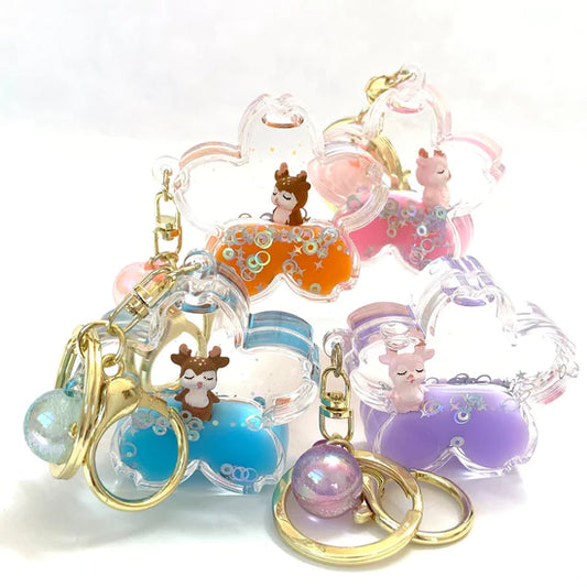 Flower Animal Floaty Keycharm