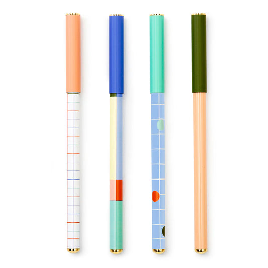 Set Of 4 Ballpoint Pens