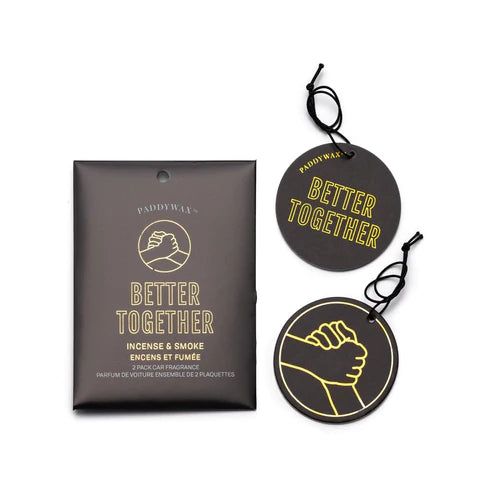 Impressions Car Fragrance - Incense + Smoke "Better Together"
