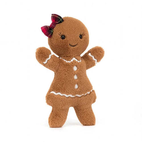 Jellycat Jolly Gingerbread Ruby Original - Front & Company: Gift Store