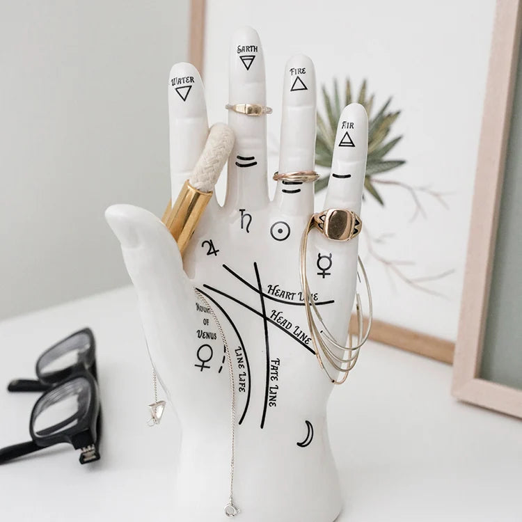 Palm Reader Jewelry Stand