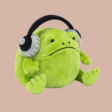 Load image into Gallery viewer, Jellycat Ricky Rain Frog Headphones
