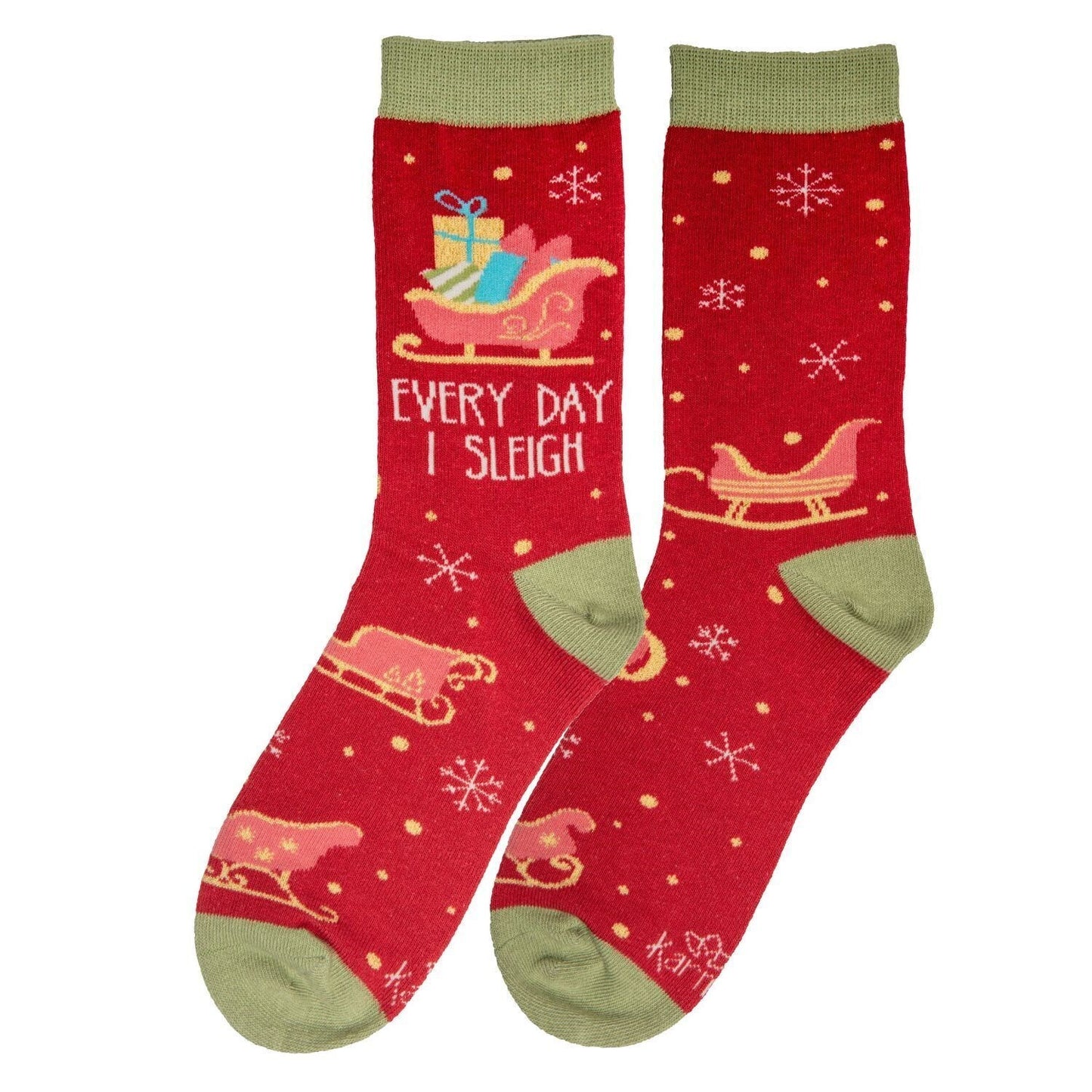 Holiday Socks Sleigh