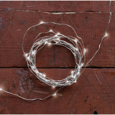 Silver Wire Lights