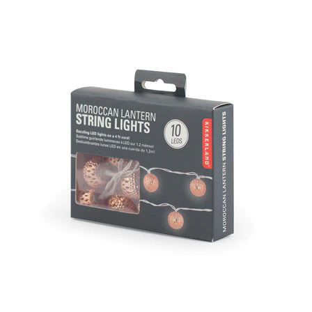Moroccan String Lights Copper