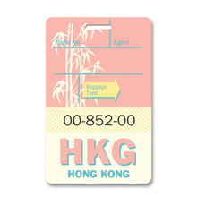 Load image into Gallery viewer, Luggage Tag Hk
