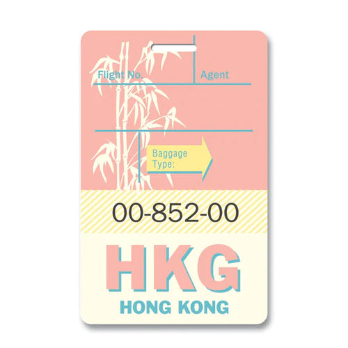 Luggage Tag Hk - Front & Company: Gift Store