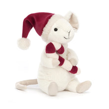 Load image into Gallery viewer, Jellycat Merry Mouse Candy Cane
