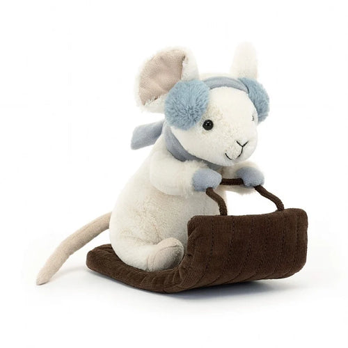 Jellycat Merry Mouse Sleighing - Front & Company: Gift Store