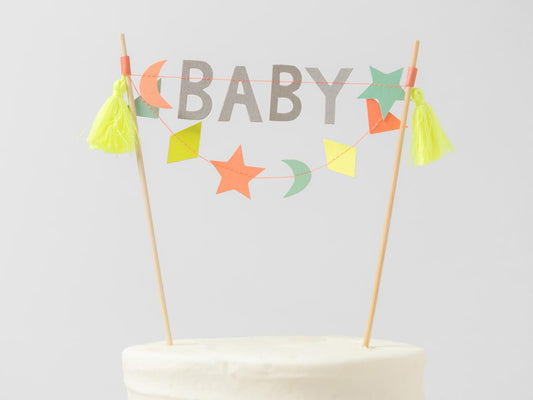 Meri Meri  Baby Cake Topper