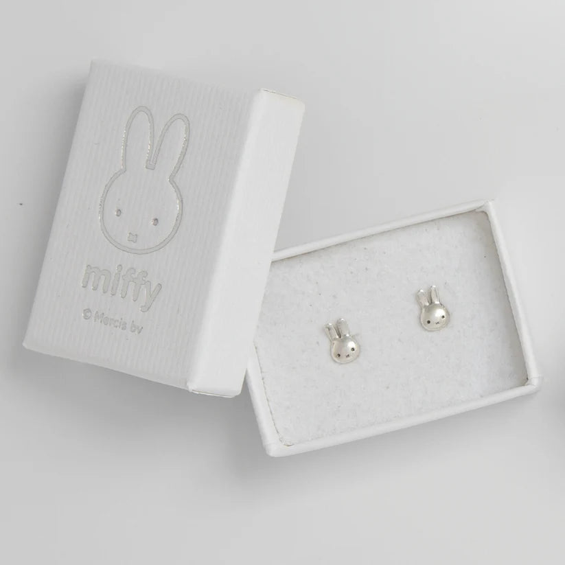 Miffy Sterling Silver Mini Head Studs