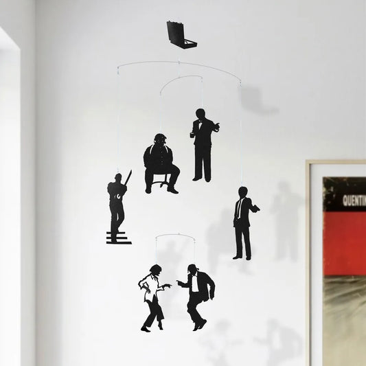 French Hanging Mobile: Pulp Fiction