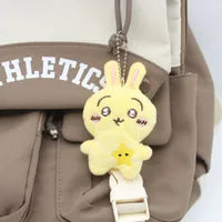Chiikawa Usagi Yellow Bunny With Star Bag Key Charm