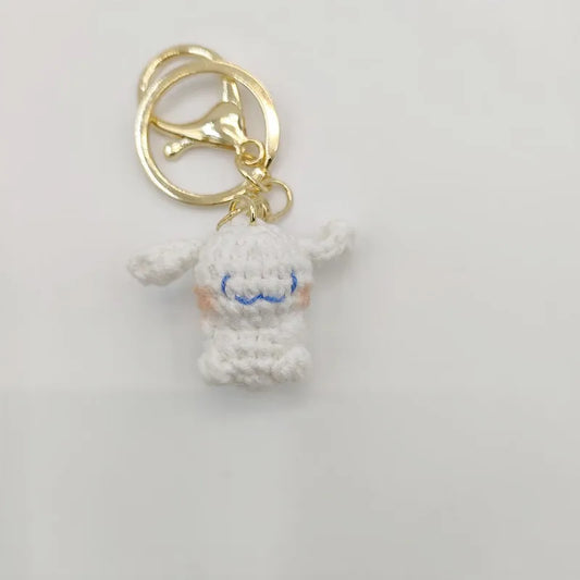 Cinnamonroll Crochet Keychain