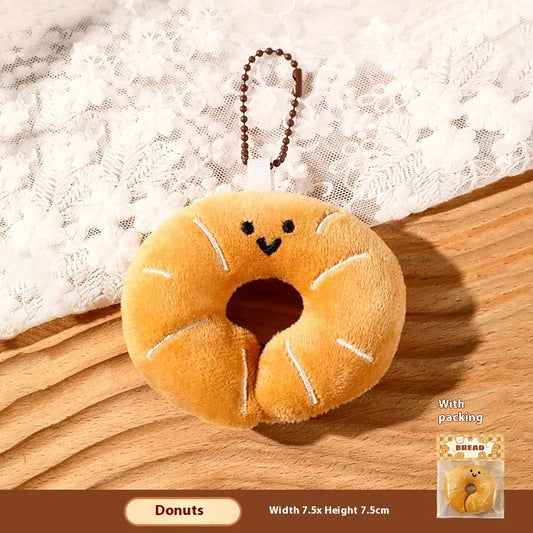 Bagel Plush Key Charm