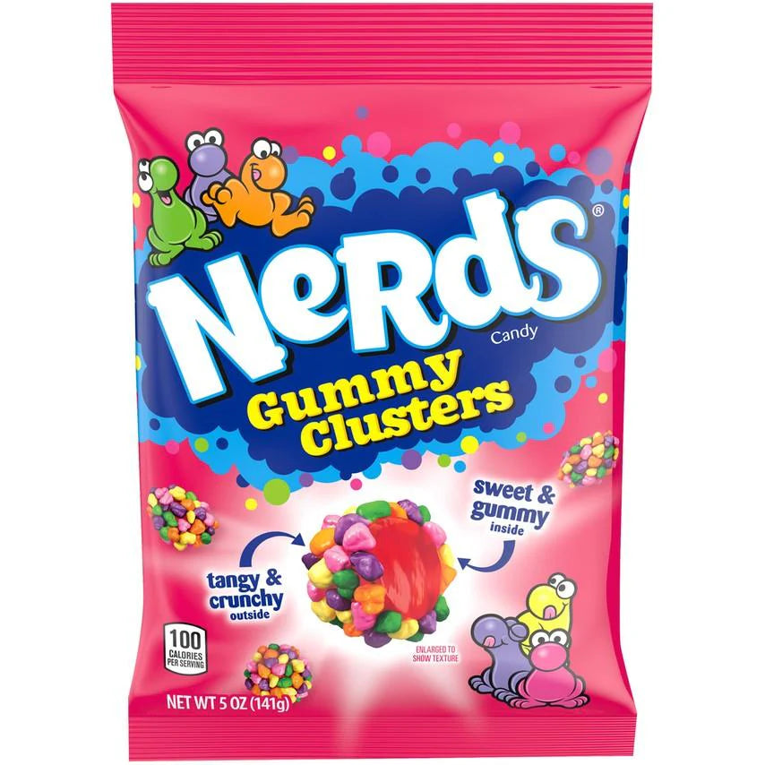 Nerds Gummy Clusters Peg Bag 5oz