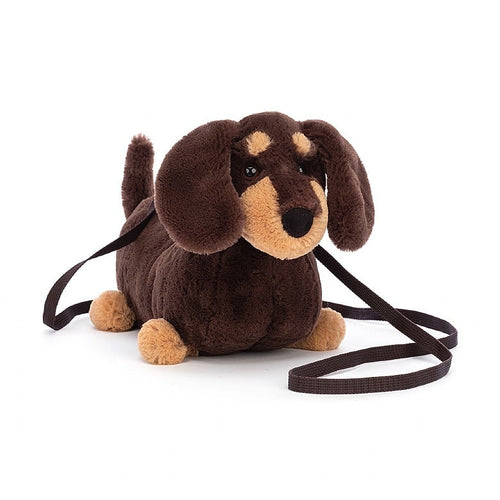 Jellycat Otto Sausage Dog Bag - Front & Company: Gift Store