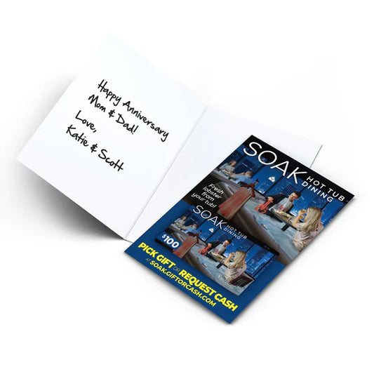 Prank Gift Card: Soak Restauran - Front and Company: Gifts