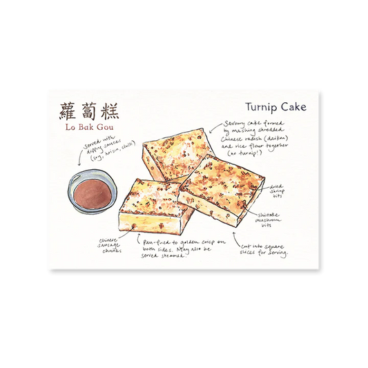 Turnip Cake Postcard
