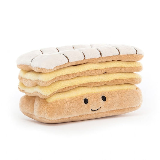 Jellycat Pretty Patisserie Mille Feuille  - Discontinued in 2024