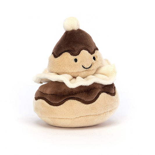 Jellycat Pretty Patisserie Religieuse  - Discontinued in 2024