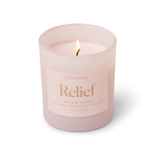 Wellness 5 oz. Candle - Relief - Front & Company: Gift Store