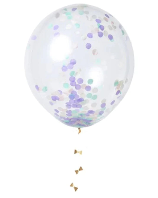 Meri Meri  Pastel Confetti Ballon Kit S/8