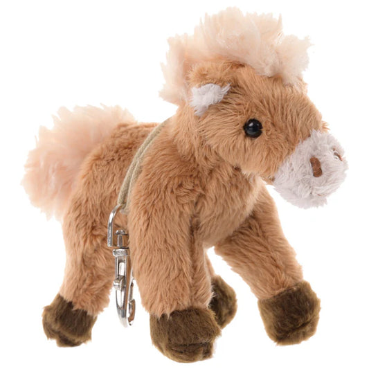 Bukowski Bears Pony Chocolate Brown Bag Charm