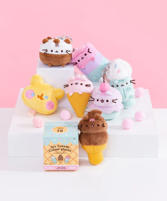 Pusheen 3" Ice Cream Plush Assorted