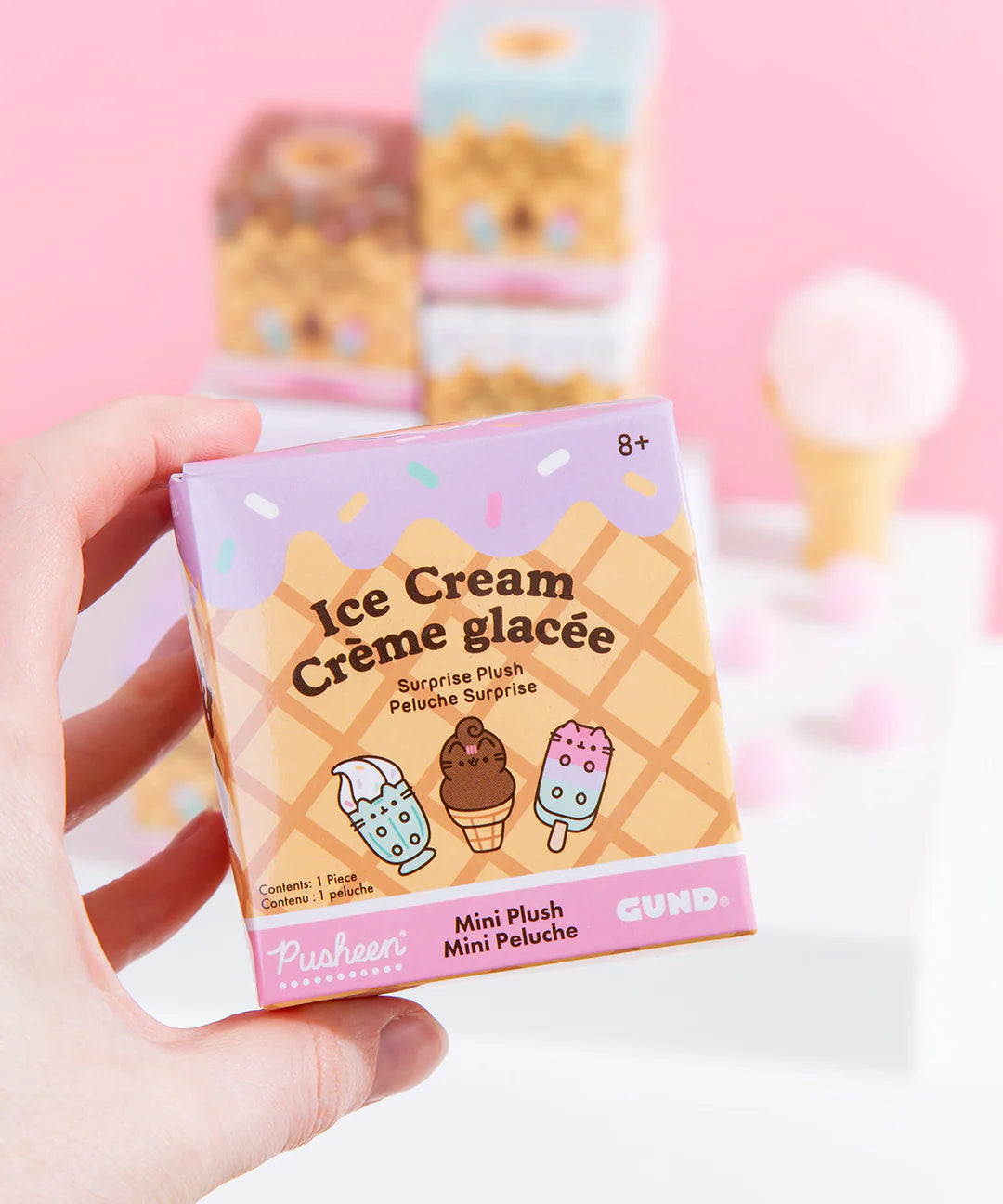 Pusheen 3" Ice Cream Plush Assorted