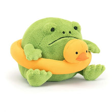 Load image into Gallery viewer, Jellycat Ricky Rain Frog Rubber Ring
