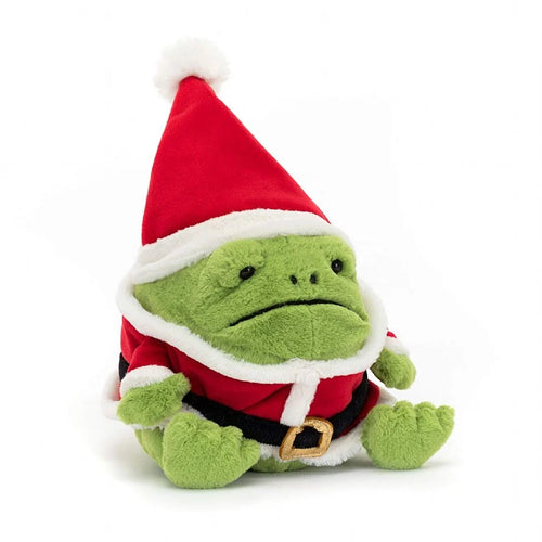 Jellycat Santa Ricky Rain Frog - Front & Company: Gift Store