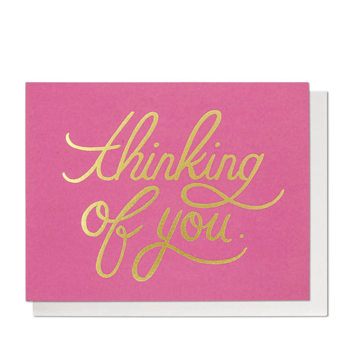 Thinking of You Hot Pink - Front & Company: Gift Store