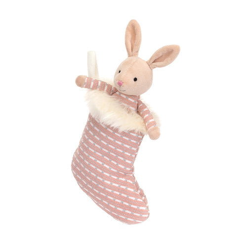Jellycat Shimmer Stocking Bunny - Front & Company: Gift Store