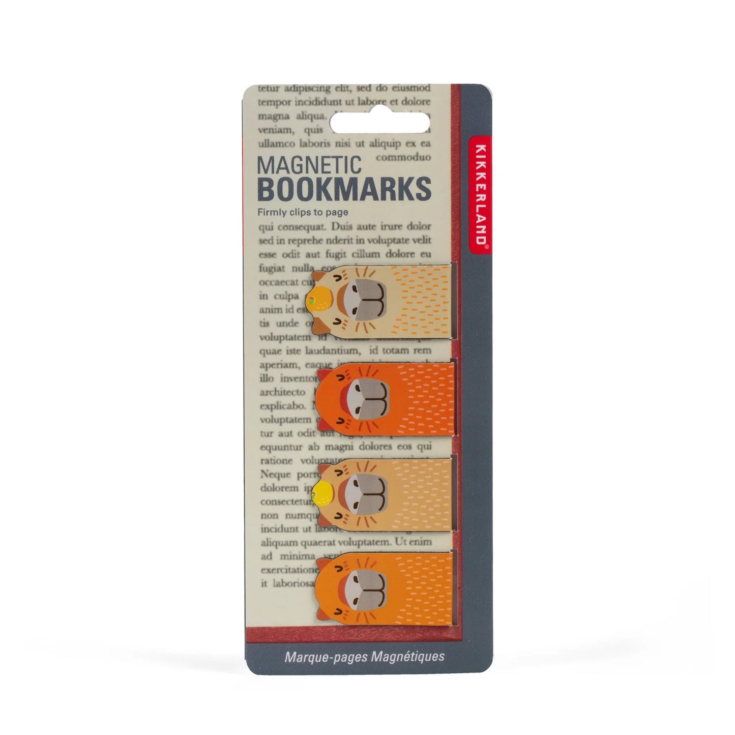Capybara Magnetic Bookmarks