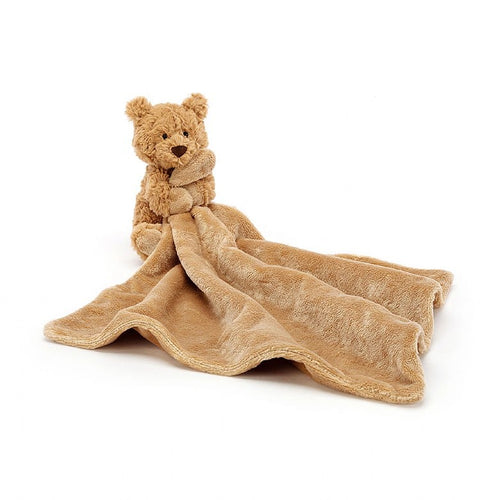 Jellycat Bartholomew Bear Soother (Recycled Fibers) - Front & Company: Gift Store