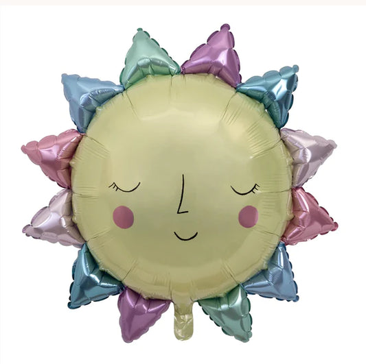 Meri Meri  Rainbow Sun Foil Balloon