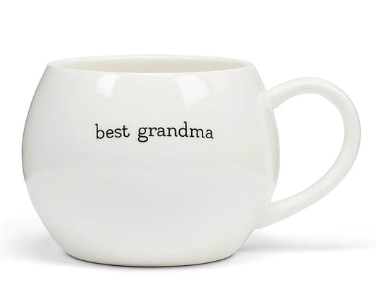 Best Grandma Ball Mug 3"H