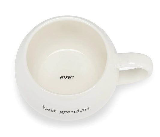 Best Grandma Ball Mug 3"H