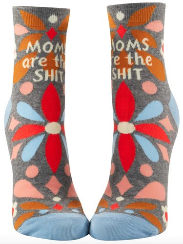 Moms Are The Shit Ankle Socks - Front & Company: Gift Store