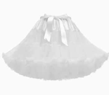 Black or White Petticoat Tutu Skirts - Front & Company: Gift Store