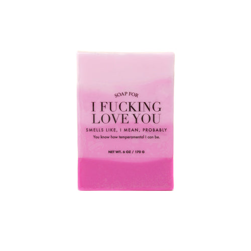 A Soap for I Fucking Love You - Front & Company: Gift Store