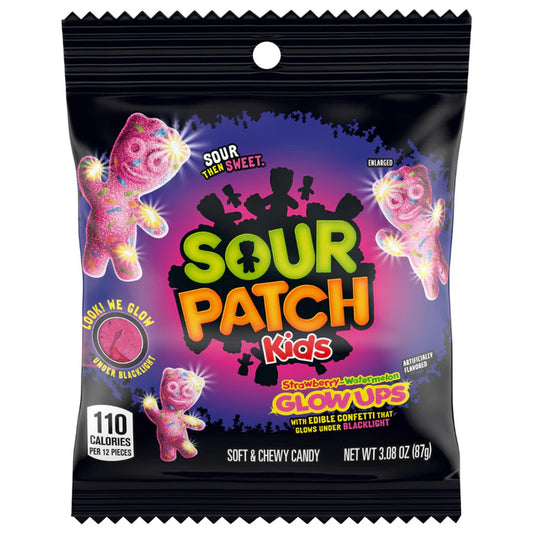Sour Patch Kids Glowups Peg Bag 3.08oz