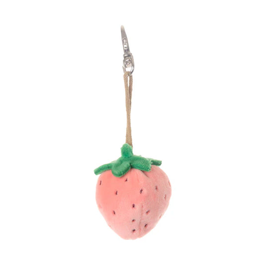 Bukowski Bears Strawberry Pink Bag Charm