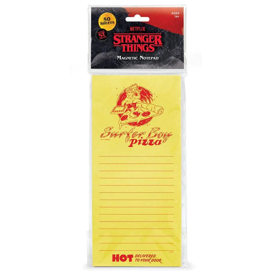 Stranger Things - Notepad-Pizza