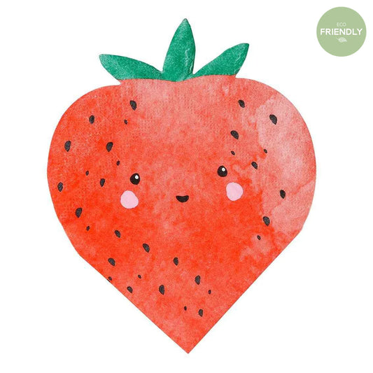 Strawberry Napkins S/20